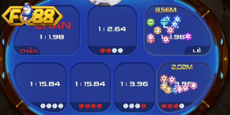 Các cửa cược xóc đĩa trực tuyến bạn có thể lựa chọn