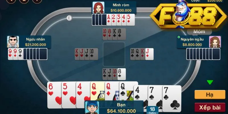 Ưu điểm thu hút sự chú ý người chơi trong game bài Phỏm Fo 88 Ưu điểm thu hút sự chú ý người chơi trong game bài Phỏm Fo 88